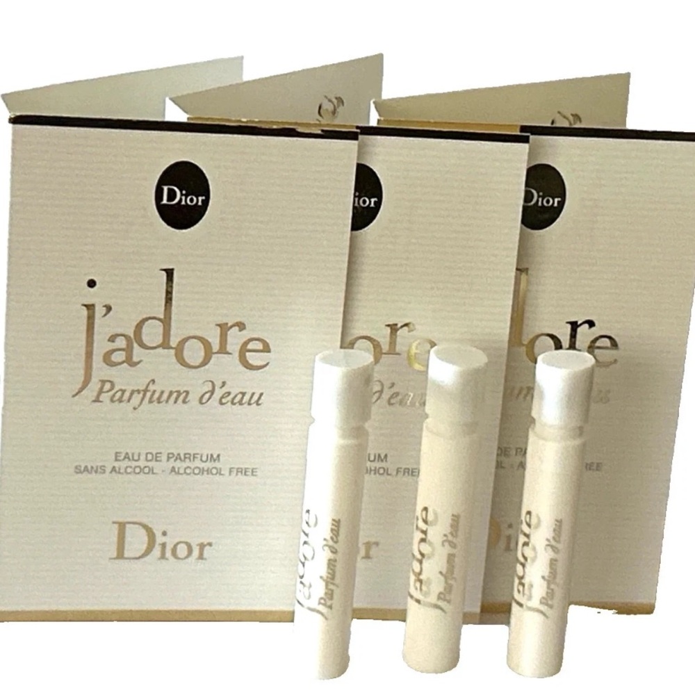 Bundle 3 Dior J'Adore D'Eau WOMENS travel size samples brand new